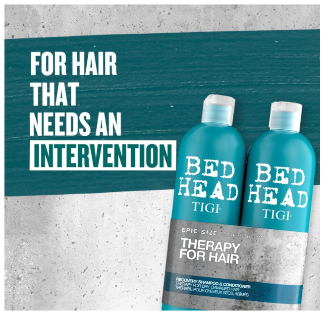 Bed Head by TIGI Recovery Shampoo &amp; Conditioner Duo Set 750ml Each