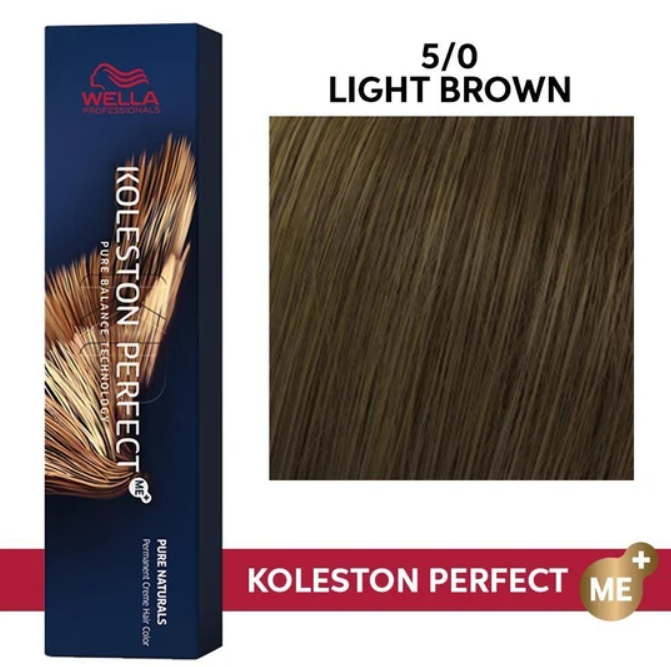 Wella Professionals Koleston Perfect Me+ 5/00 Light Brown Natural 60ml