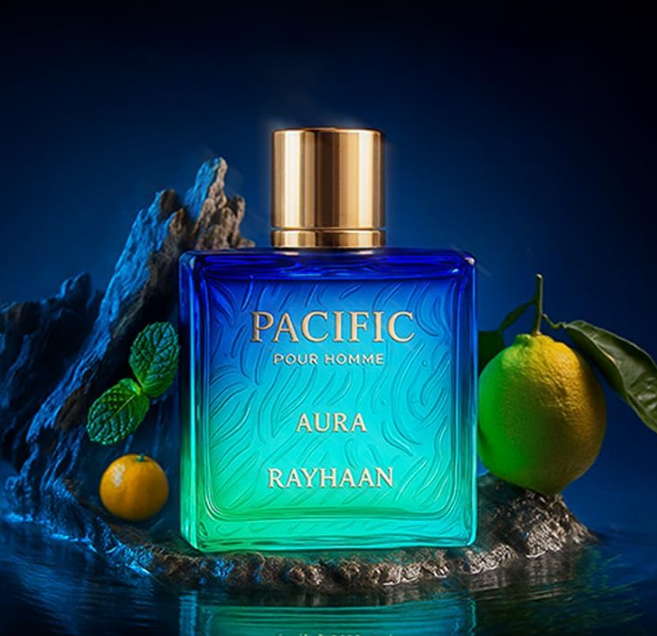 Rayhaan Pacific Aura Eau de Parfum for Men 100ml