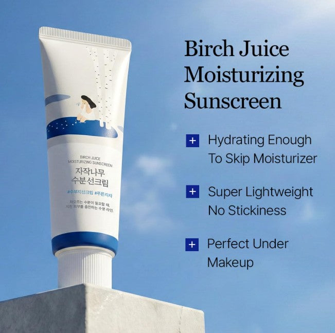 Round Lab Birch Juice Moisturizing Sunscreen SPF50+ PA++++ 50ml