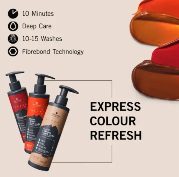 Schwarzkopf Professional Chroma ID Bonding Colour Mask 6-88 Ruby Red 300ml