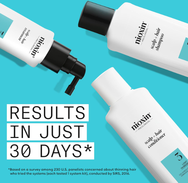 Nioxin Scalp + Hair Thickening System 3 Loyalty Kit
