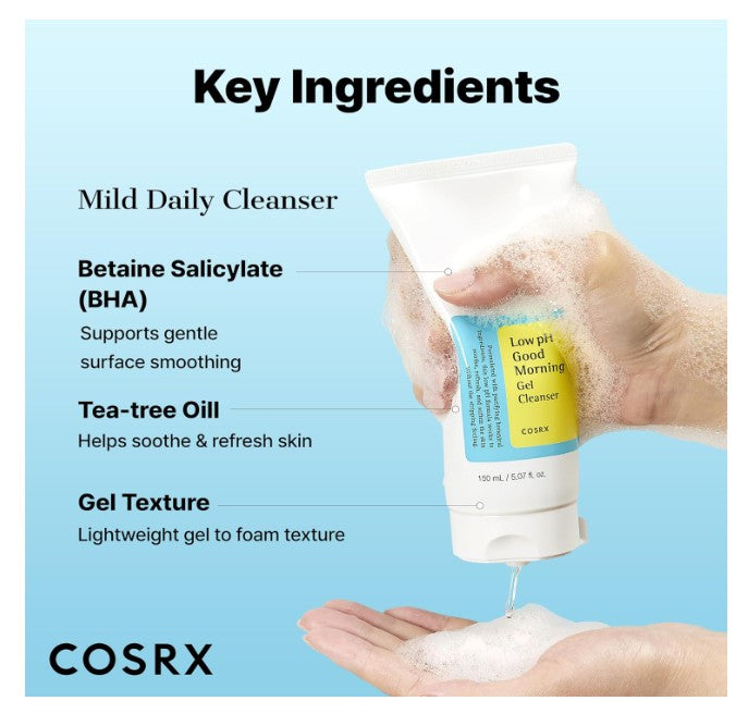 COSRX Low pH Good Morning Gel Cleanser 150ml