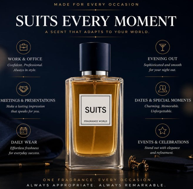 Fragrance World Suits Eau De Parfum 100ml