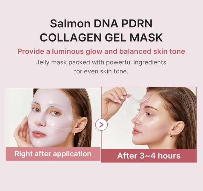 Medicube PDRN Pink Collagen Jelly Gel Mask (Box of 4)