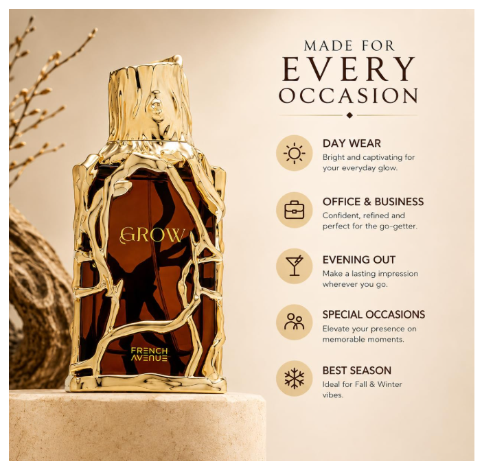 French Avenue Grow Eau De Parfum 100ml