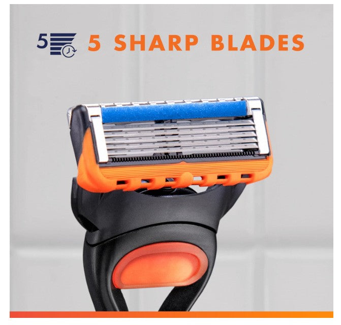 Gillette Fusion5 Men's Razor Kit (1 Razor Handle + 12 Blade Refills)