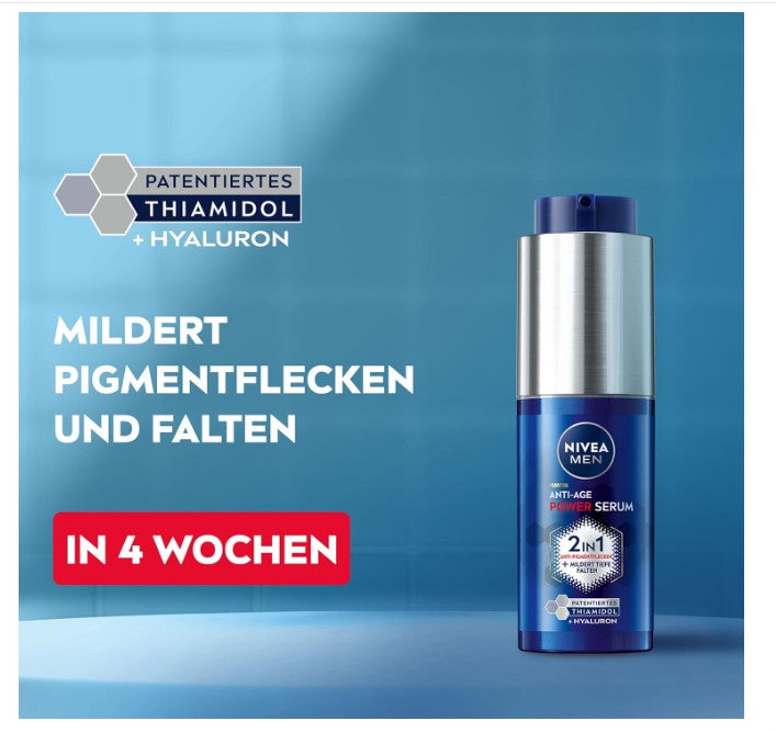 Nivea Men Anti-Age Power Serum 2 in 1 Anti-Pigment 30ml