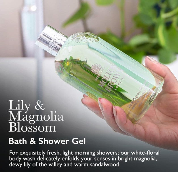 Molton Brown Lily & Magnolia Blossom Bath & Shower Gel 300ml