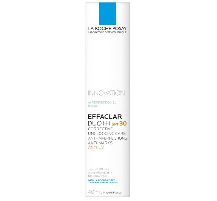 La Roche-Posay Effaclar Duo+ SPF30 for Oily Breakout-Prone Skin 40ml