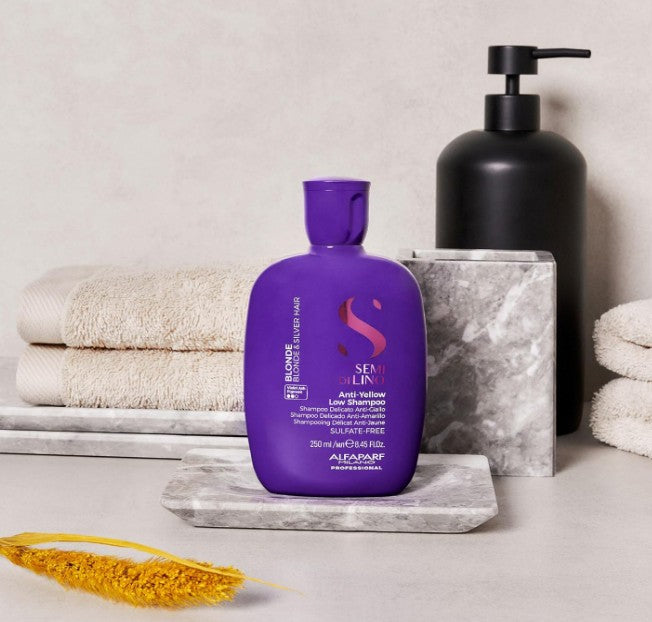 Alfaparf Milano Semi Di Lino Blonde Anti-Yellow Low Shampoo 250ml