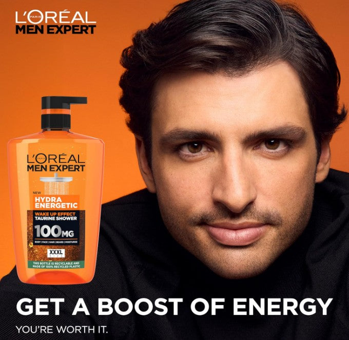 L'Oréal Men Expert Hydra Energy XXXL Shower Gel 1000ml