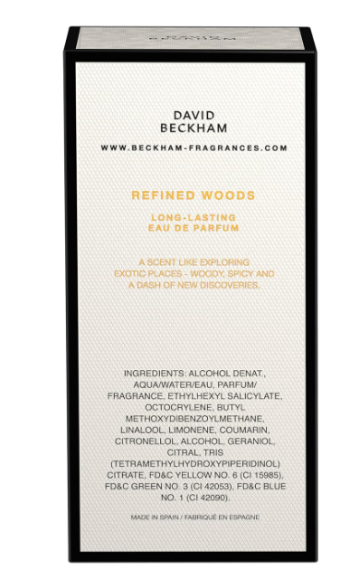 David Beckham Refined Woods Eau De Parfum for Him 100ml