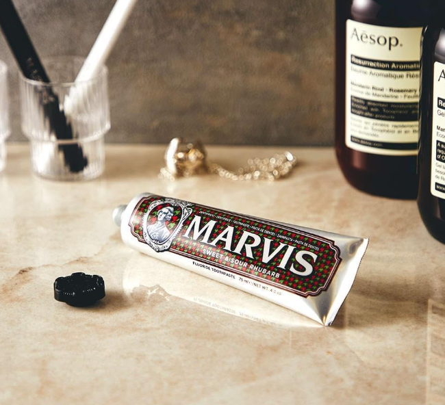 Marvis Sweet and Sour Rhubarb Toothpaste 75ml