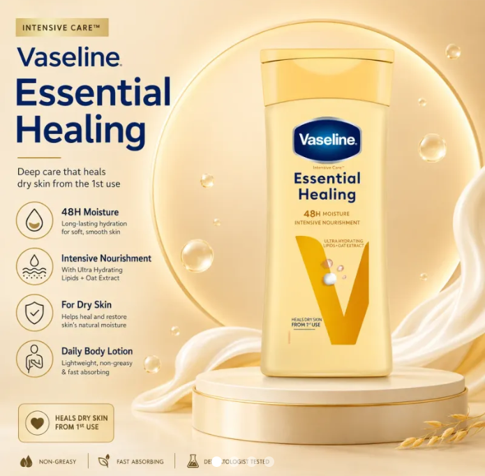 Vaseline Intensive Care Essential Healing Body Lotion 400ml