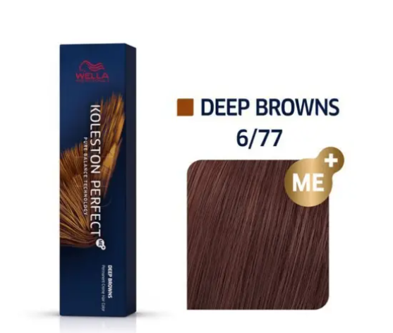 Wella Professionals Koleston Perfect Me+ 6/77 Dark Blonde Deep Brown 60ml