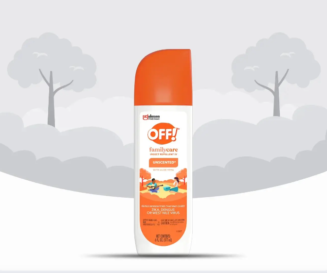 OFF! FamilyCare Insect Repellent IV Unscented Spritz 6fl oz