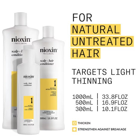 Nioxin Scalp Hair Thickening System 1 1L