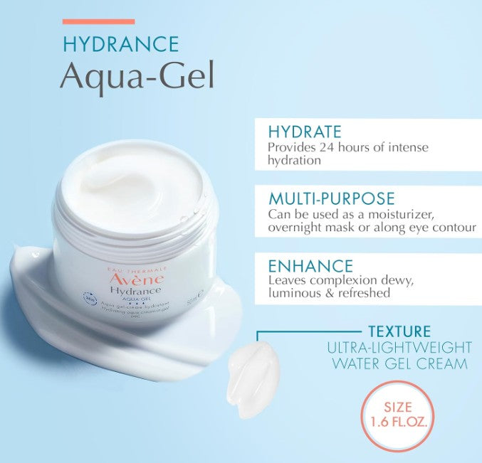 Avène Hydrance Aqua-Gel Moisturising Aqua Gel-Cream 50ml