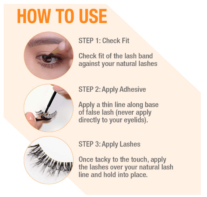 DUO Brush-On Striplash Adhesive Orange Dark Tone Lash Glue 5g