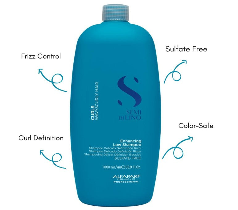 Alfaparf Milano Semi di Lino Curls Enhancing Low Shampoo 1000ml