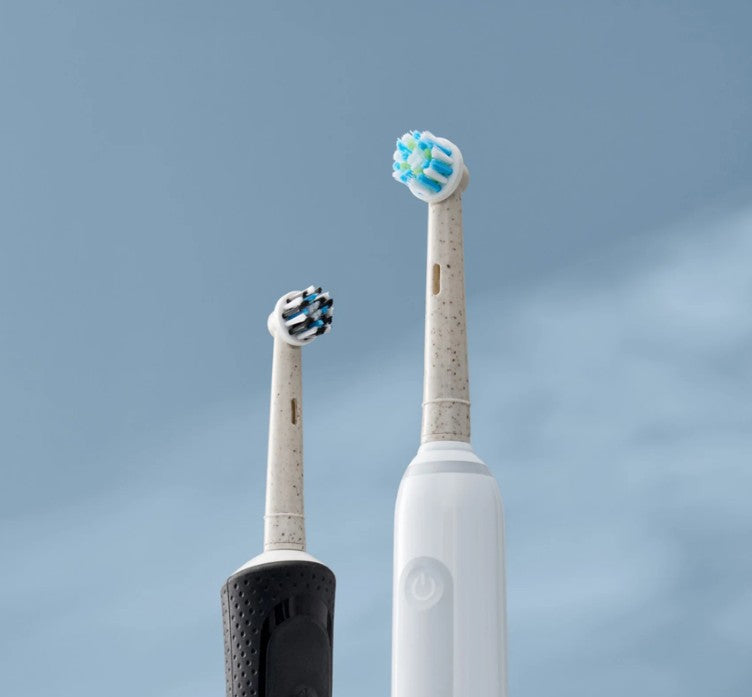 The Humble Co. Plant Based Replacement Toothbrush Heads Compatible with Oral-B 4 Pack