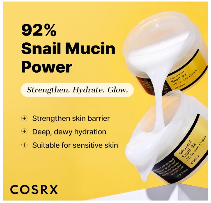 COSRX Advanced Snail 92 All in One Cream 100g