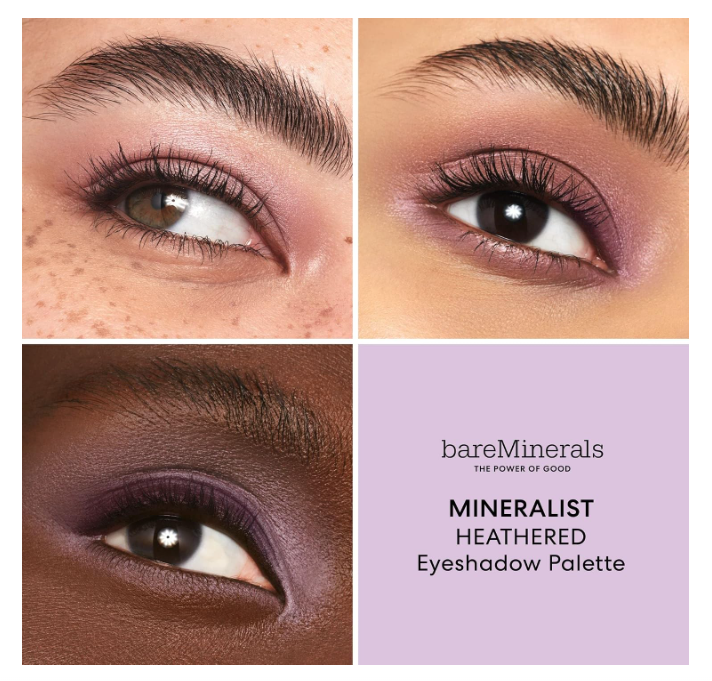 BareMinerals Mineralist Ultranatural Eyeshadow Palette Heathered
