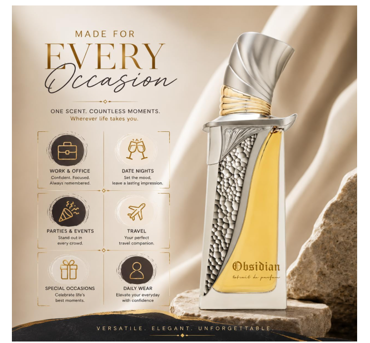 French Avenue Obsidian Extrait De Parfum 100ml