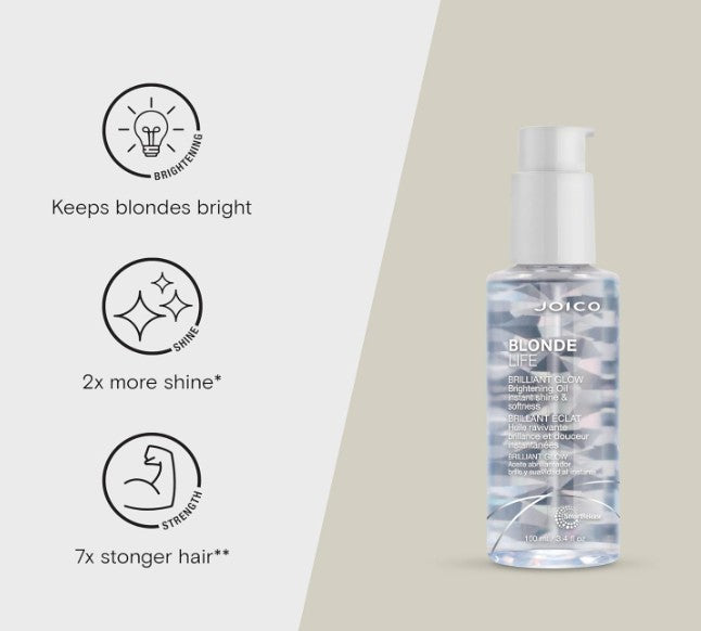 Joico Blonde Life Brilliant Glow Brightening Oil 100ml
