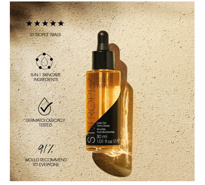 St.Tropez Luxe Tan Tonic Glow Drops 30ml