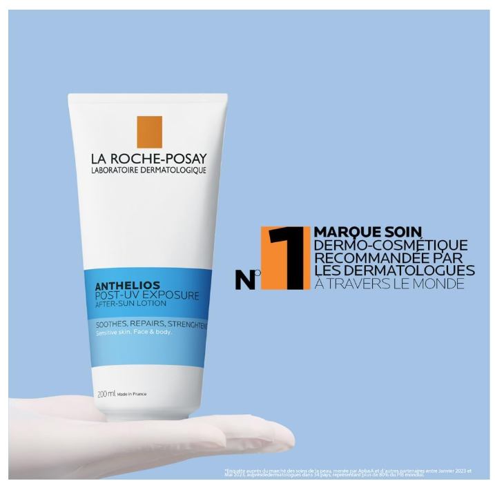 La Roche-Posay Sensitive After-Sun Milk for Sensitive Skin Intensive Moisture 200ml