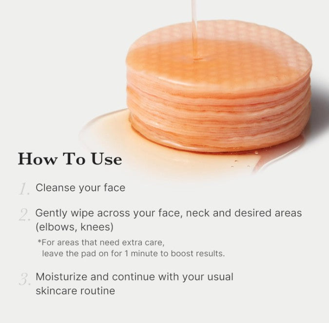 Medicube Red Succinic Acid Panthenol Facial Peeling Pads