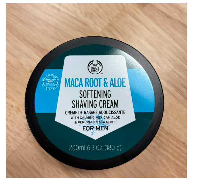 The Body Shop Maca Root & Aloe Softening Shaving Cream 200ml