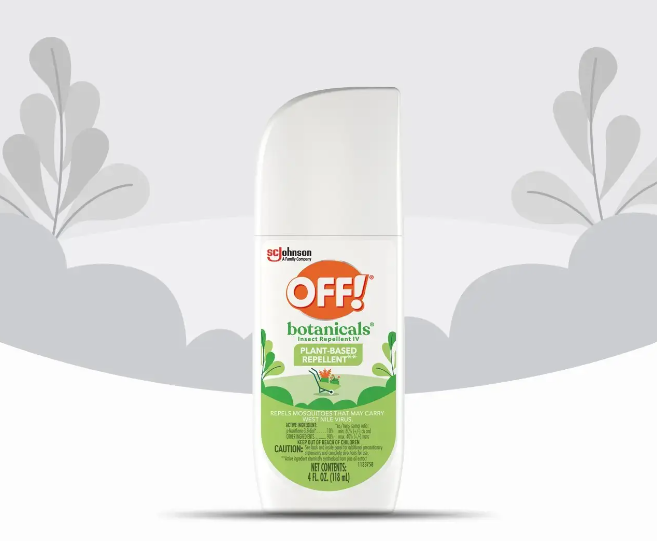 OFF! Botanicals Plant Based Insect Repellent IV 4fl oz