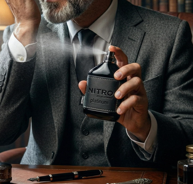 Dumont Nitro Platinum for Men Eau De Parfum Spray 100ml