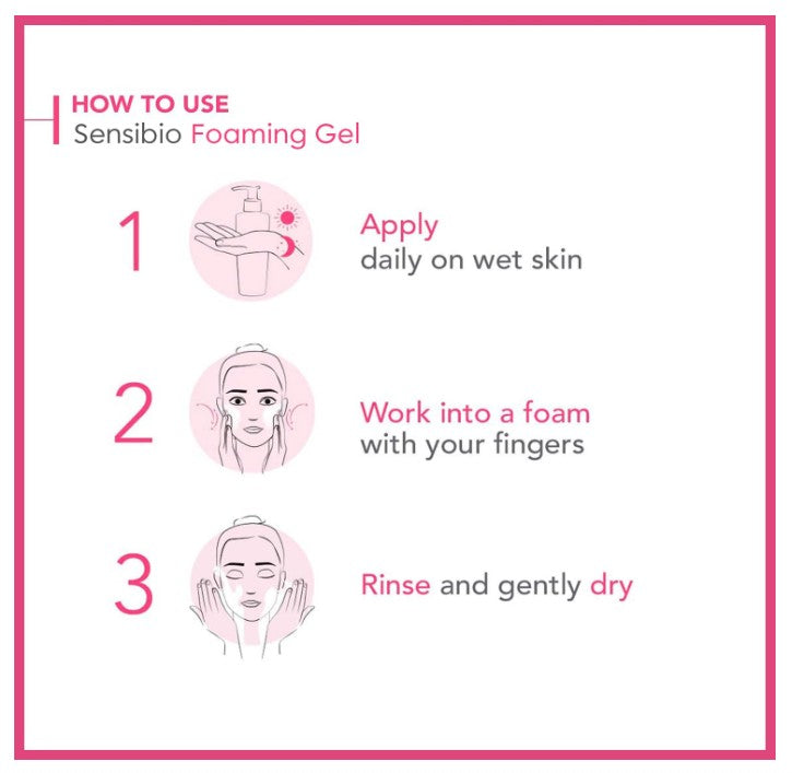 Bioderma Sensibio Cleansing Foaming Gel 500ml