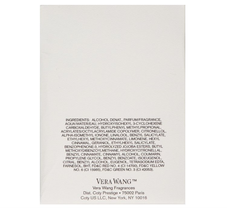 Vera Wang Eau de Parfum Spray 100ml