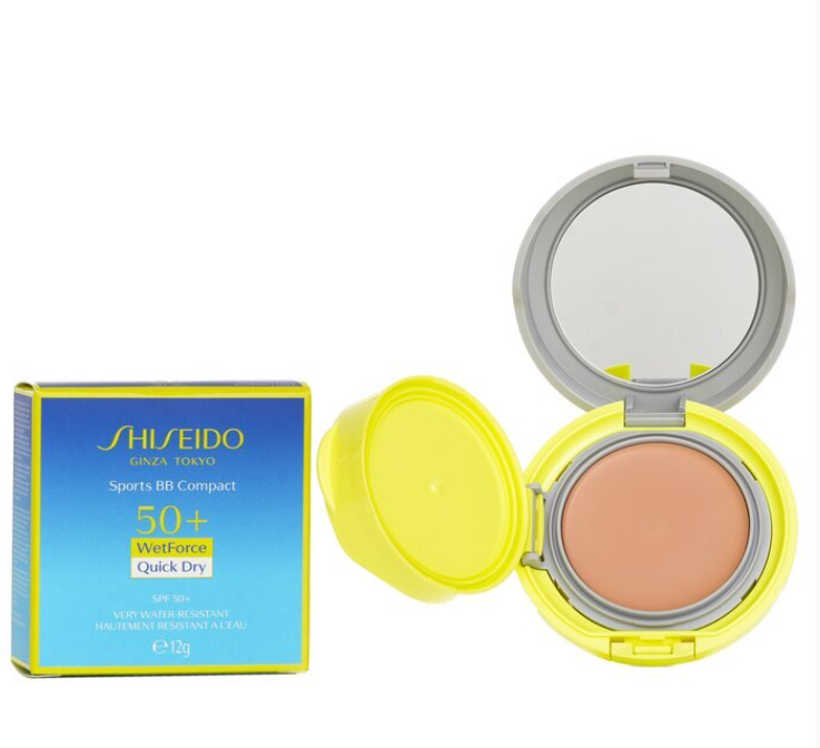 Shiseido Sun Care Sports Compact BB Face Powder Medium Dark 12g