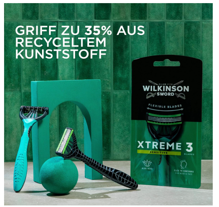 Wilkinson Sword Xtreme 3 Sensitive Disposable Razors 24 Pack