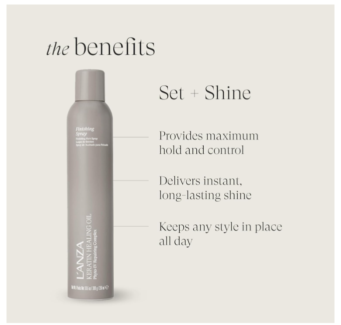 L'ANZA Keratin Healing Oil Finishing Spray 350ml
