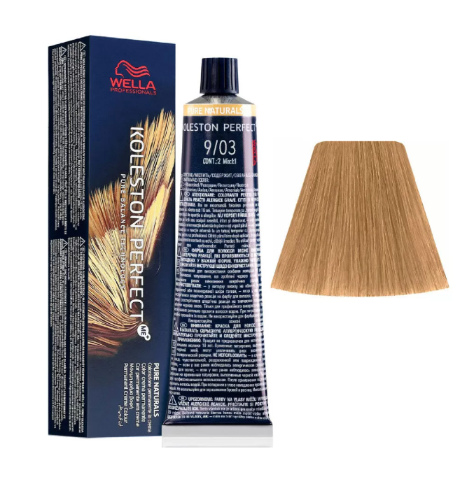 Wella Professionals Koleston Perfect Me+ 9/3 Light Blonde Gold 60ml