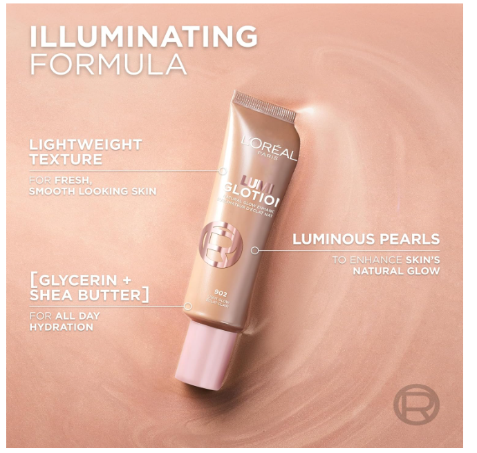 L'Oréal Paris Glow Enhancer Lumi Glotion 903 Medium 40ml