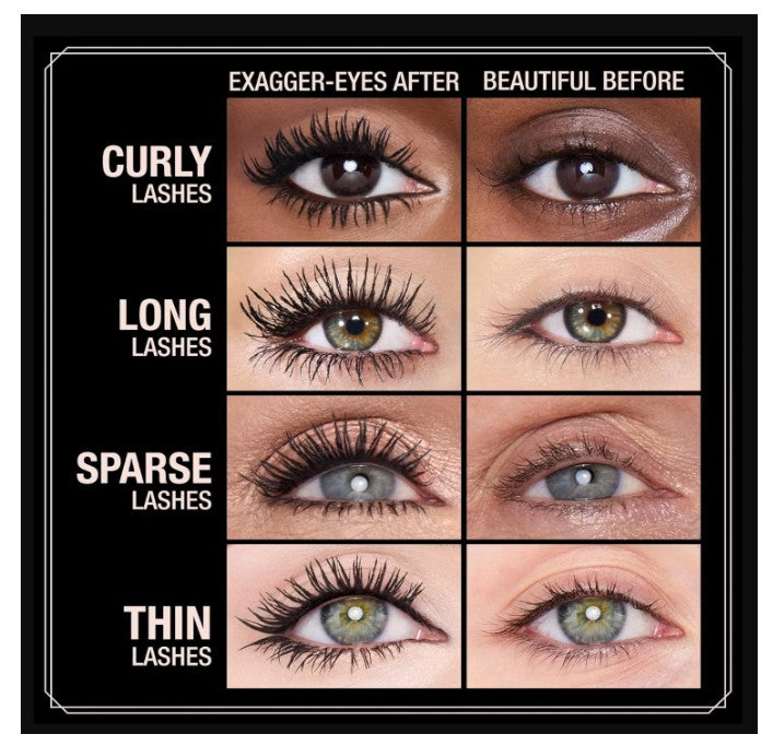 Charlotte Tilbury Exagger-Eyes Volume Mascara - Intense Black 10ml