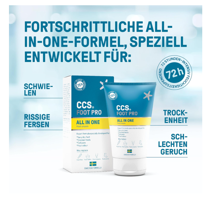 CCS All-in-One Foot Cream 100ml