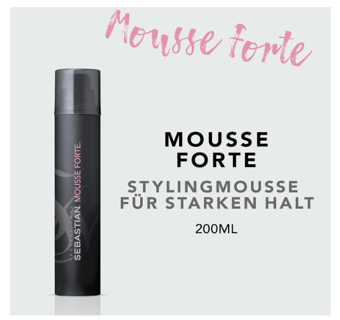 Sebastian Forte Strong Hold Mousse 200ml