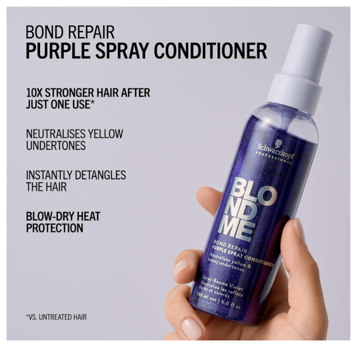 BlondMe Bond Repair Purple Spray Conditioner 150ml