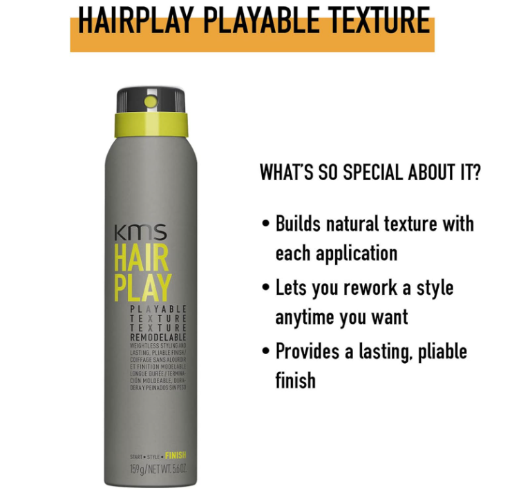KMS Hairplay Playable Texture 5.6oz