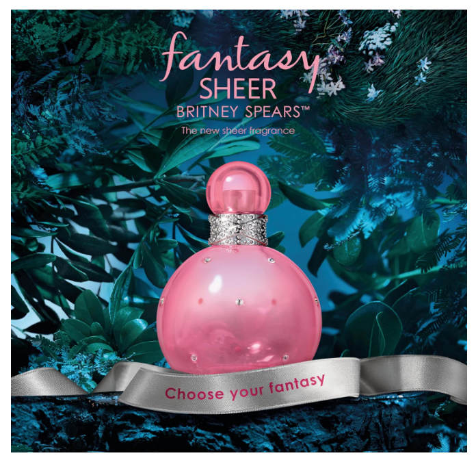 Britney Spears Fantasy Sheer Eau de Toilette 100ml