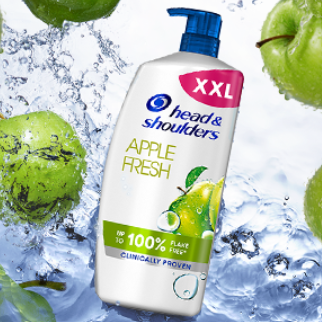 Head & Shoulders Apple Fresh Anti Dandruff Shampoo, 1000ml